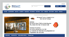 Desktop Screenshot of miniaqua77.com